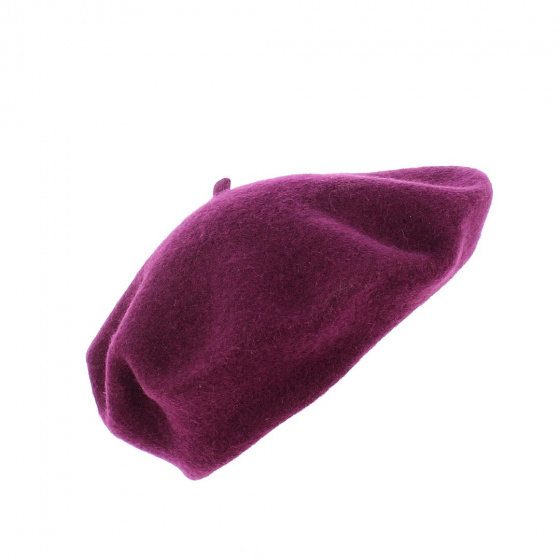 Beret saint germain plum