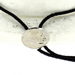 Bolo Tie Indian Chief Silver