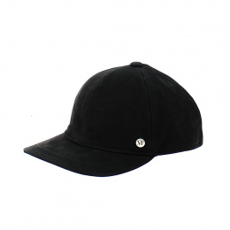 American black leather cap - Flechet