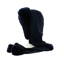 Capuche Jacqueline Polaire Marine - Traclet