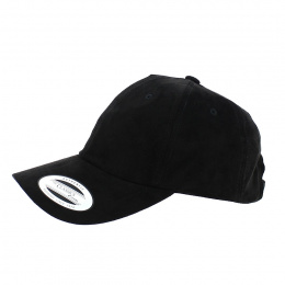 Casquette Baseball Polo Velours Noir - Traclet