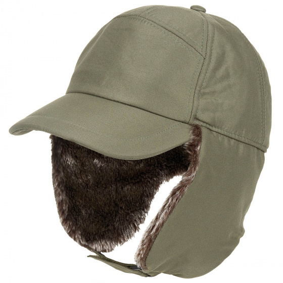 Casquette De Chasseur Sherwood Cache Oreille Kaki - Traclet Casquette De Chasseur Sherwood Cache Oreille Kaki - Traclet