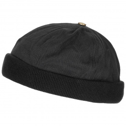 Docker Wexham Cotton Black Cap - Traclet