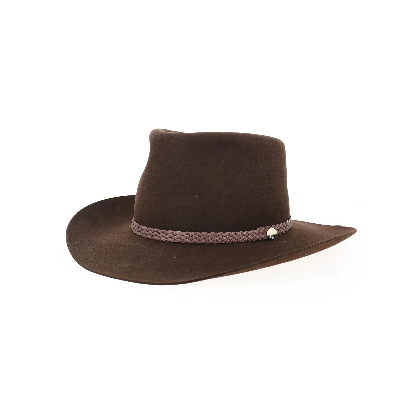 Chapeau feutre poil marron Australian - Guerra 1855