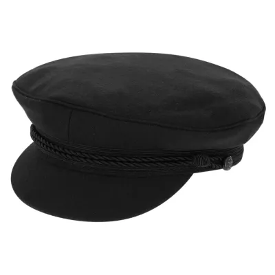Casquette marin Elbe - boutique casquette marin Noir Reference : 11217 | Chapellerie Traclet