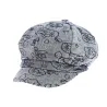 Casquette Gavroche Rétro Été Edelweiss Coton bleu - Traclet Reference : 14283| Chapellerie Traclet