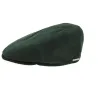 Casquette Plate Kent Soft Coton Vert Foncé- Stetson Reference : 10769 | Chapellerie Traclet