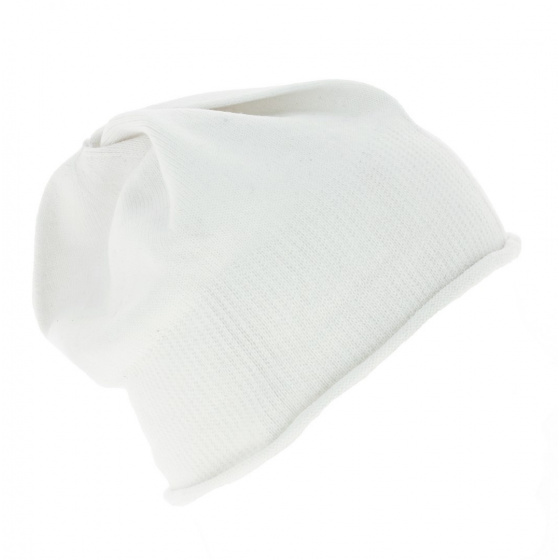 Bonnet de nuit grande taille- Blanc