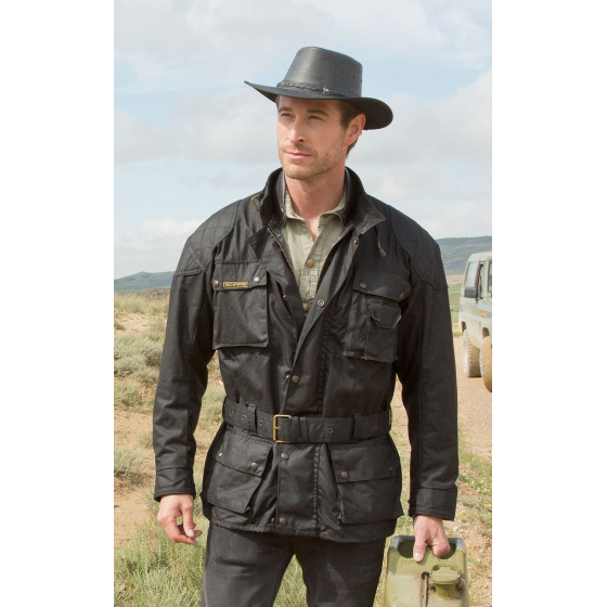 Black Australian Adventure Hat SPRINGBROOK - SCIPPIS - Traclet