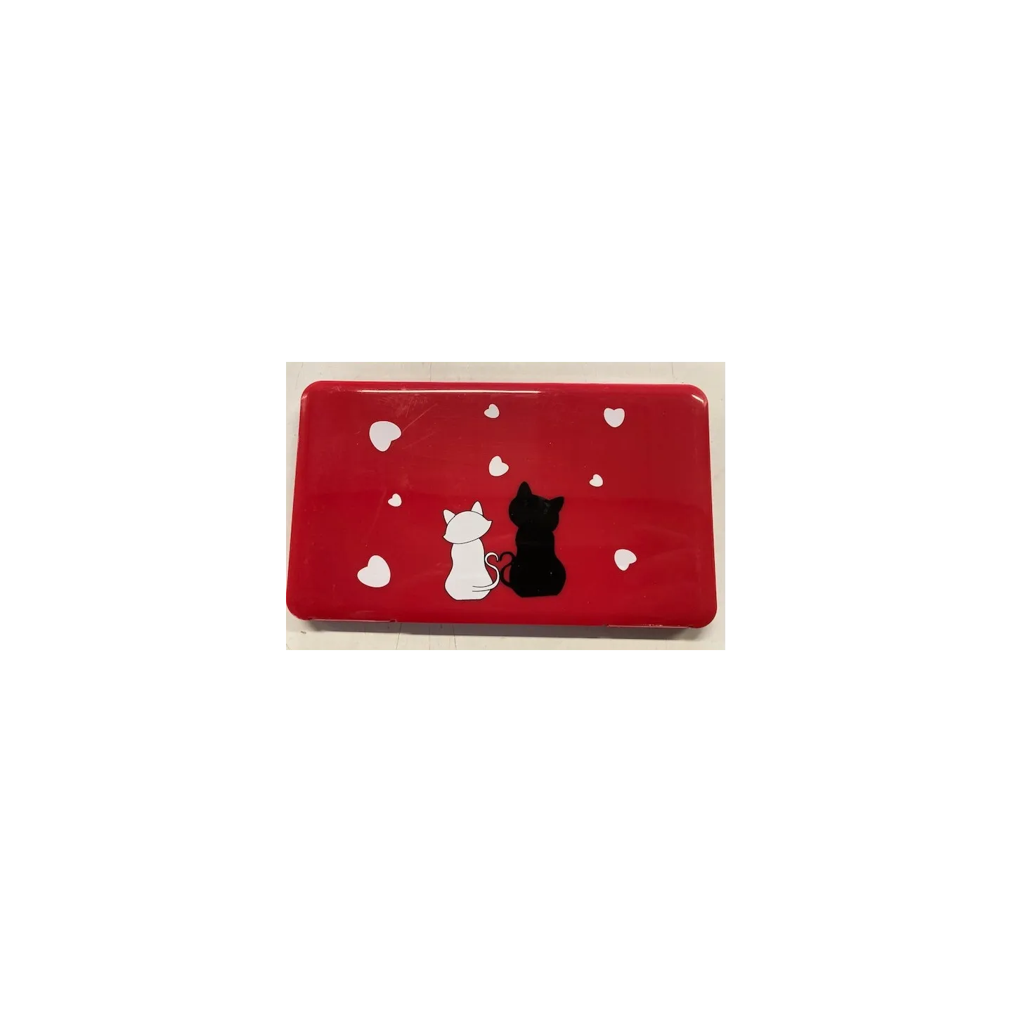 Boite de rangement rouge pour masque