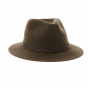 Traveller Nassau Brown Wool Felt Hat- Traclet