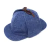 Sherlock Holmes Blue Tweed Cap - Hanna Hats Reference: 14304 | Traclet Hat Shop