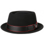 Oakton PorkPie Hat Wool & Cashmere Black - Stetson