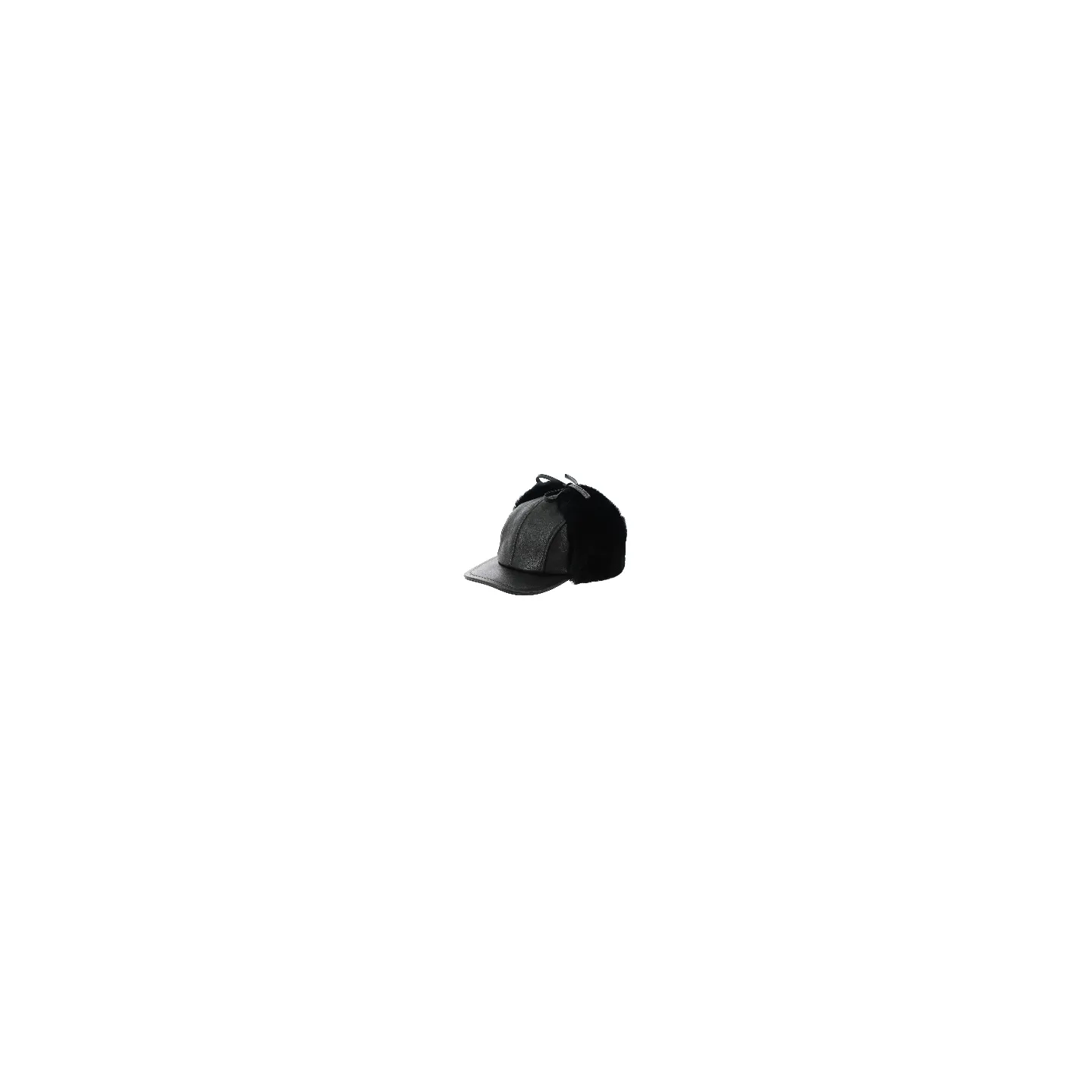 Adventurer Cap / Ushanka Leather & Sheepskin Brown - Traclet Reference: 7818 | Traclet Millinery