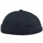 Black cotton miki hat