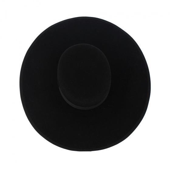Chapeau Cordobes Andalou Feutre Laine Noir - Traclet