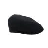 London Wool Flat Earflap Black - City Sport