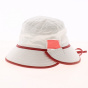 Bob Romantic Hat White & Pink High Protection - Soway