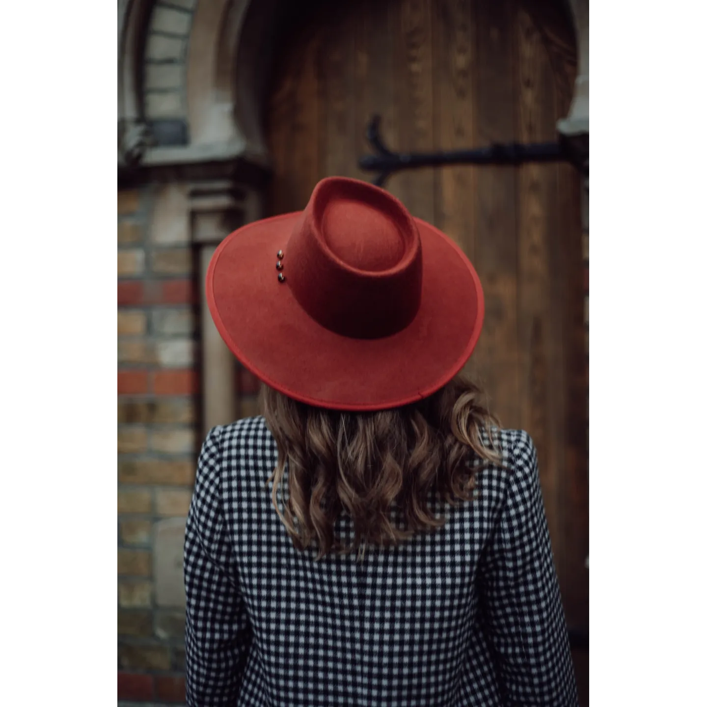 Chapeau Paula terracota - sans foulard - Goodbye Lorette