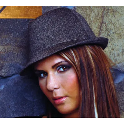 Chapeau Timothy Trilby en Jeans
