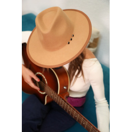 Ondine hat, camel - without scarf - Goodbye Lorette