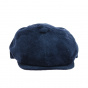 Jerry Corduroy Hatteras Cap Navy - Traclet
