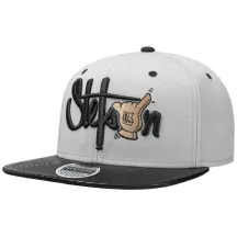 Casquette Snapback Shaka Visière Plate Grise - Stetson  : 14372| Chapellerie Traclet