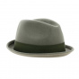 Grey-Green Gain Trilby Hat - Brixton