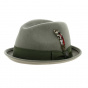 Trilby Gain Green Hat - Brixton
