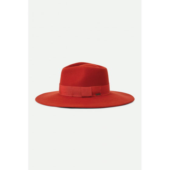 Chapeau Fedora Joanna Feutre Laine Orange Phoenix - Brixton Chapeau Fedora Joanna Feutre Laine Orange Phoenix - Brixton