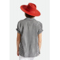 Fedora Joanna Hat Felt Wool Orange Phoenix - Brixton