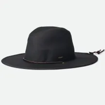 Chapeau Traveller Field Polyester Noir - Brixton