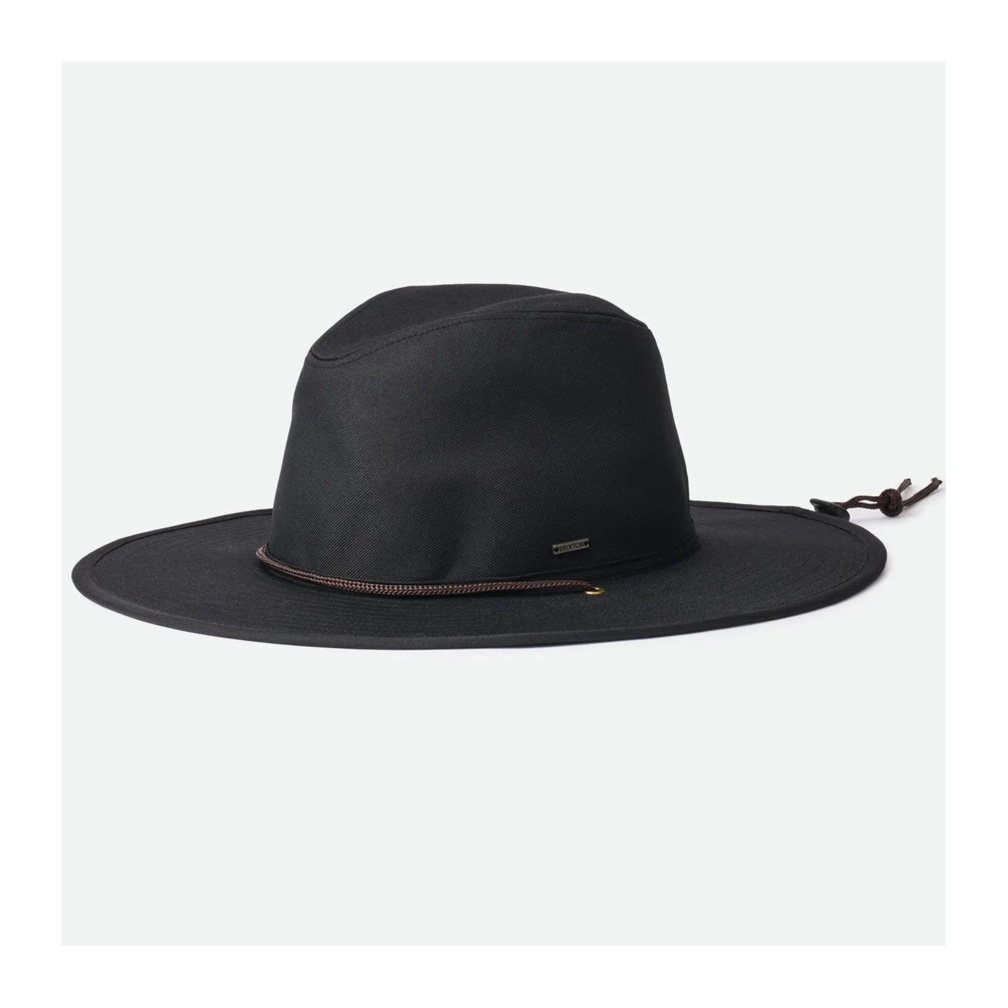 Chapeau Traveller Field Polyester Noir - Brixton