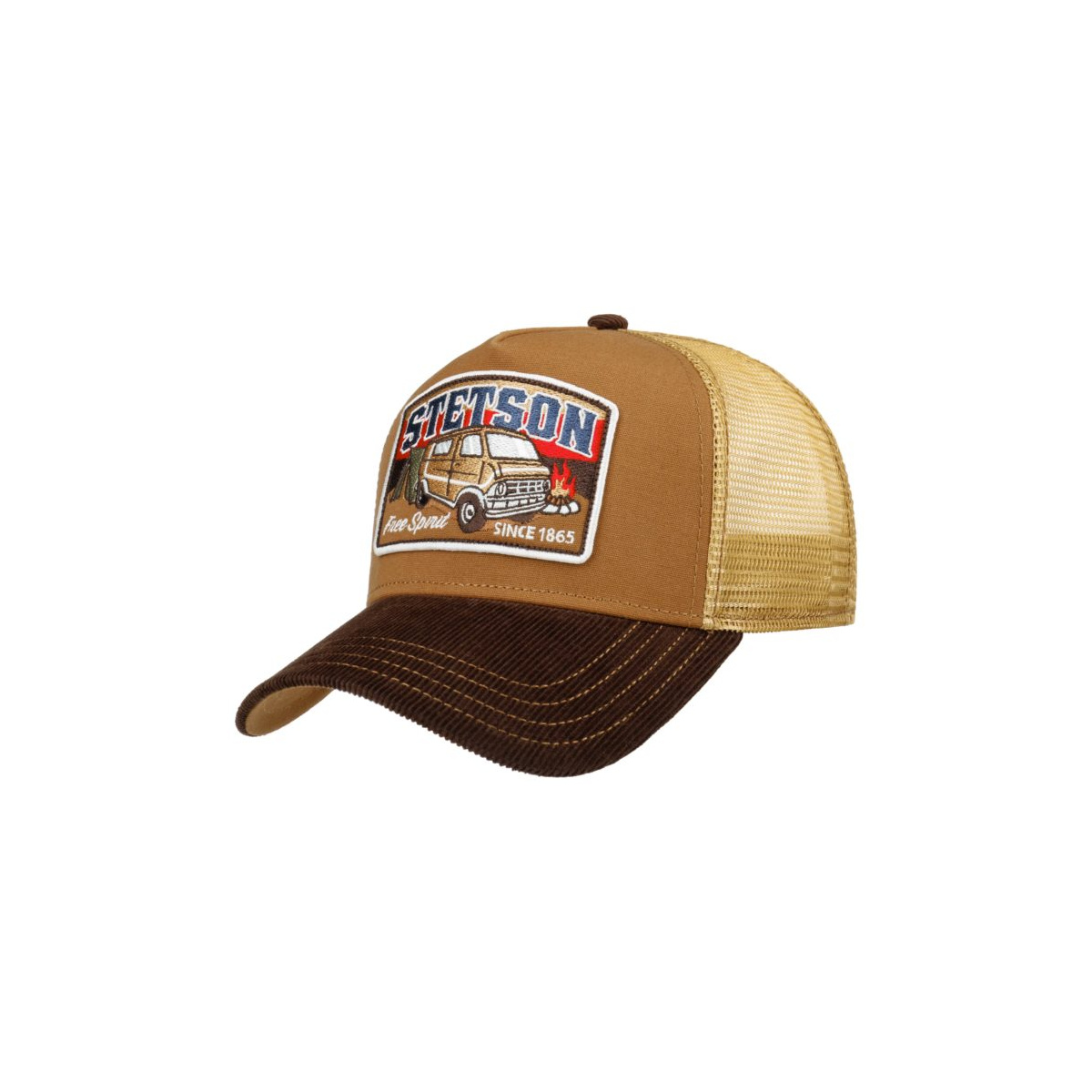 Baseball cap Trucker Camper - Stetson Reference: 14394| Chapellerie Traclet