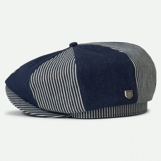 Casquette Gavroche Brood Baggy Patchwork marine - Brixton