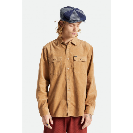 Casquette Gavroche Brood Baggy Patchwork marine - Brixton