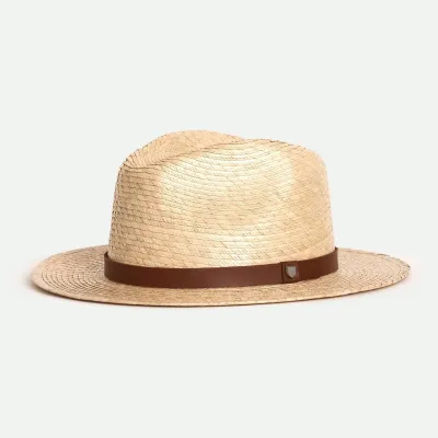 Fedora Messer Straw Hat - Brixton
