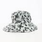 Reversible Riviera Wide Brim Hat Black - Traclet