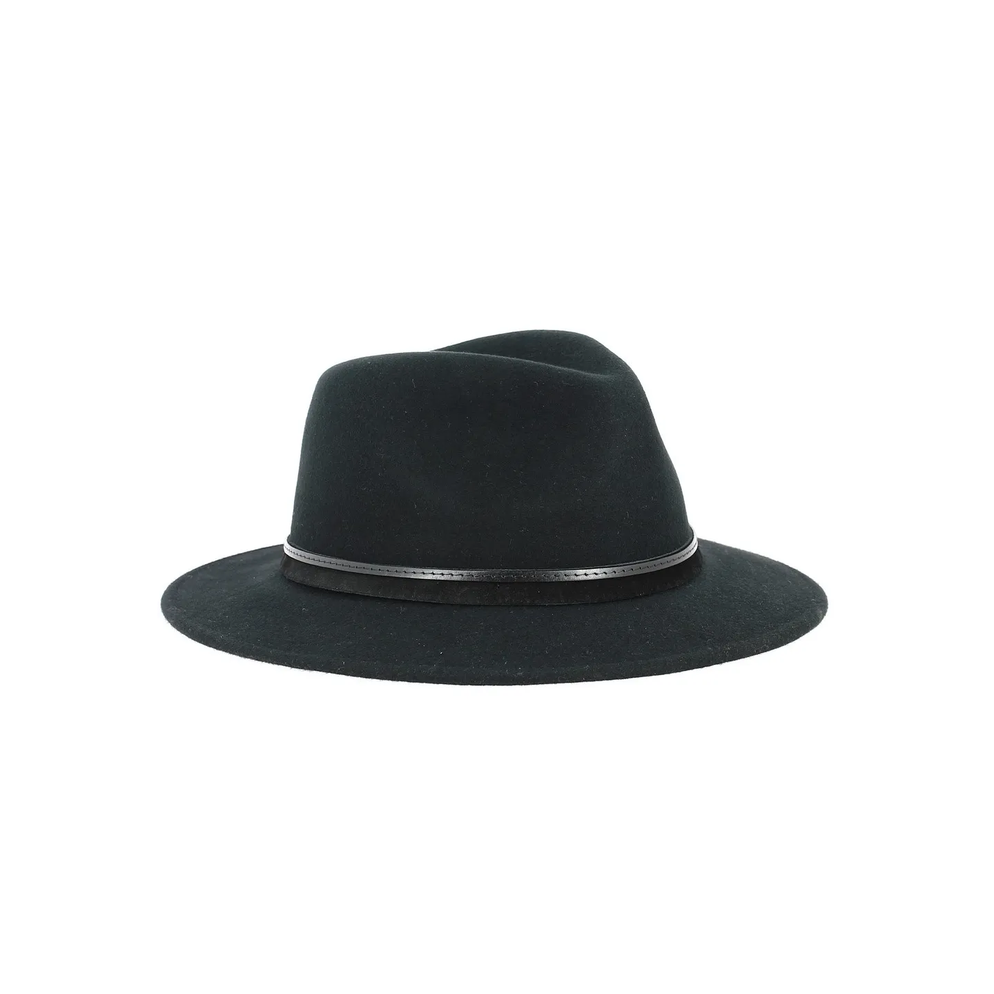 Chapeau traveller Annecy Feutre Laine Noir Imperméable - Traclet Reference : 13525 | Chapellerie Traclet