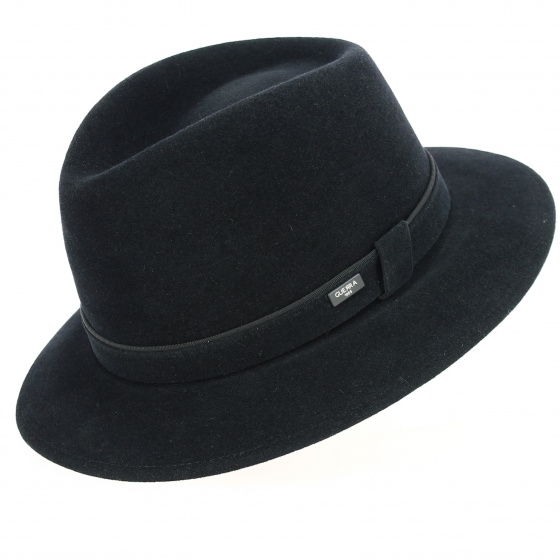 Traveller Sportlux Felt Hat Black Hair - Guerra