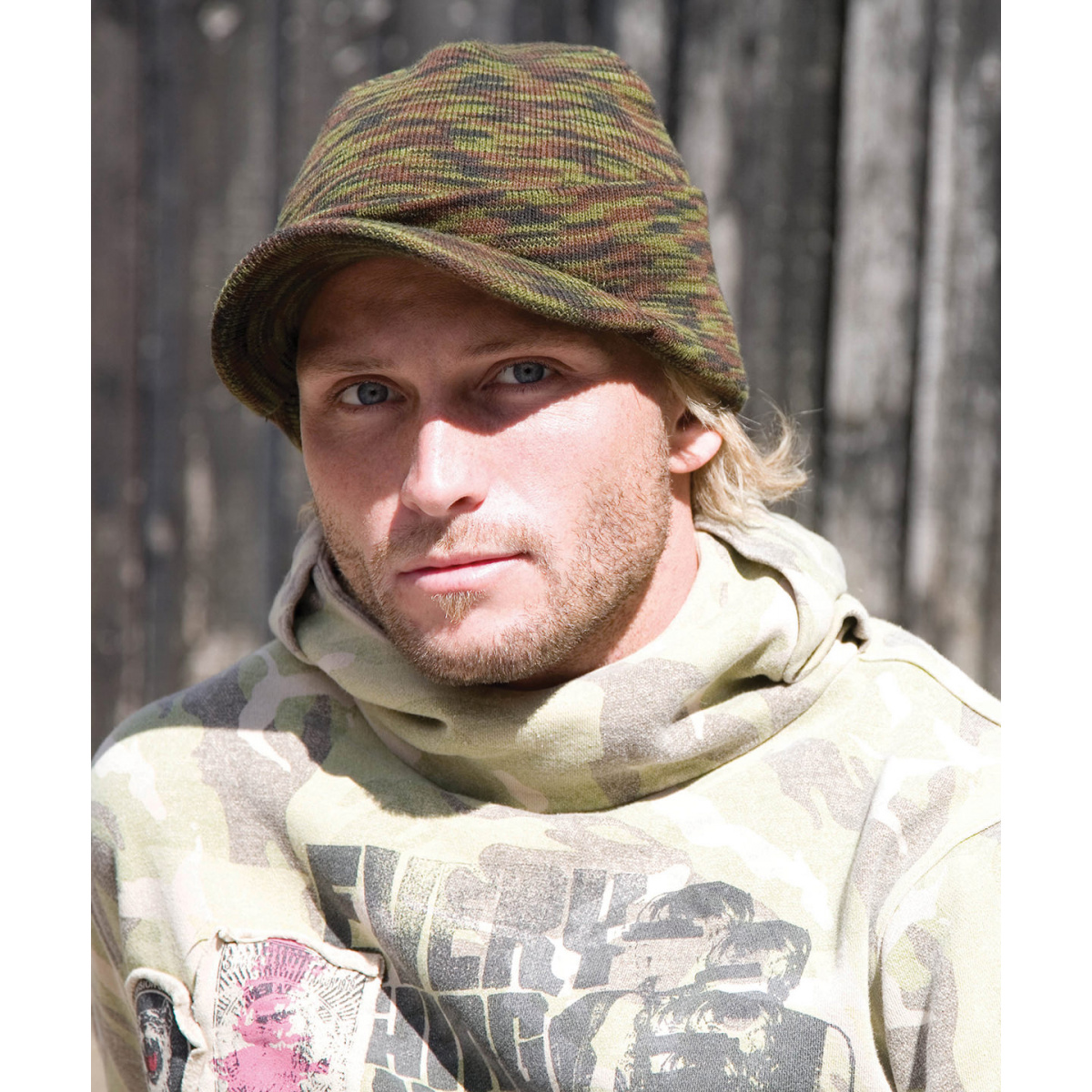 Bonnet casquette Camouflage - TRACLET - Chapellerie Traclet Reference : 737