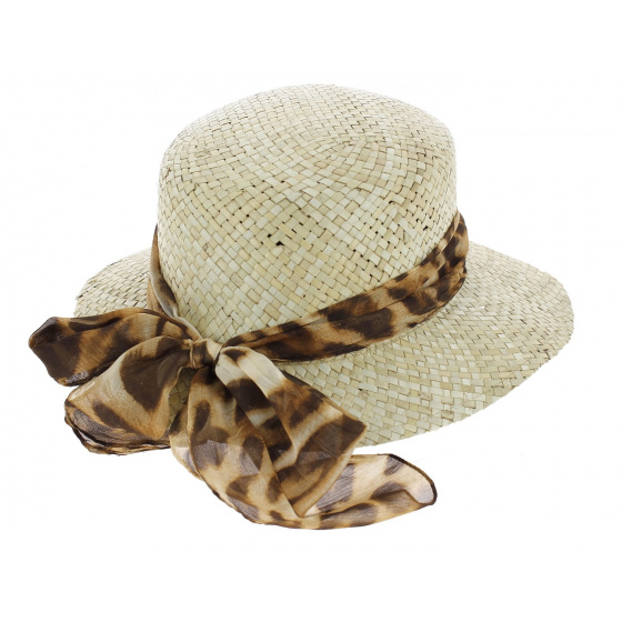 Casquette Wimbledon Paille Naturel - Traclet