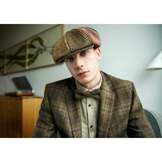 Casquette homme irlandaise Patchwork - Hanna hats Casquette homme irlandaise Patchwork - Hanna hats