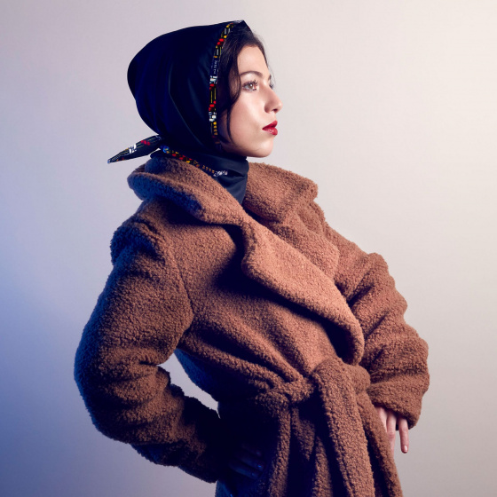 Tetris Raincoat Black with graphics - Traclet