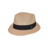 Chapeau de soleil Trilby Harley Polyester Beige UPF 50 + - HOUSE OF ORD - CAPE TOWN - Reference : 4747 | Chapellerie Traclet