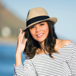 Trilby Harley Polyester Beige Hat - HOUSE OF ORD - CAPE TOWN