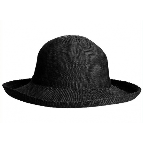 Chapeau Breton Noir Polyester - Rigon Headwear