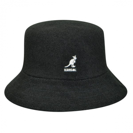 Black Tassel Bermuda Bucket Hat - Kangol