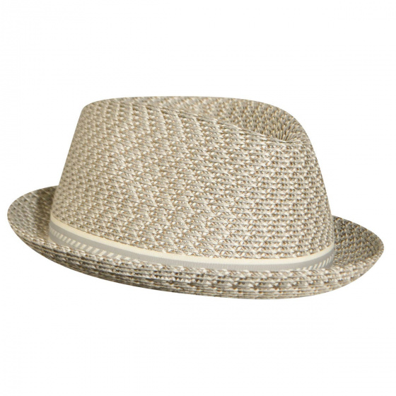 Mannes Beige & Taupe Hat - Bailey