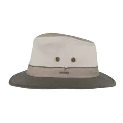 Hat Traveller Xavier Putty Cotton - Hatland